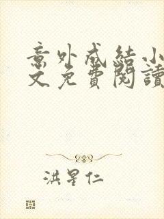 意外成结小说全文免费阅读笔趣阁下载无弹窗