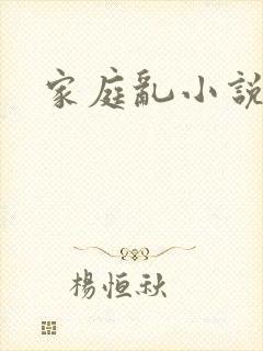 家庭乱小说