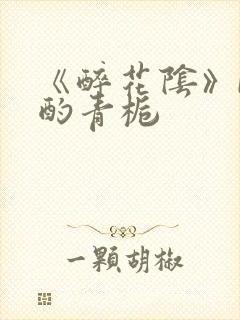 《醉花阴》by酌青栀