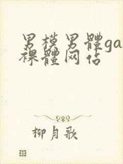 男模男体gay裸体网站