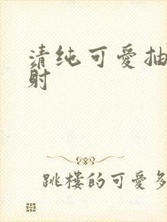 清纯可爱抽插内射