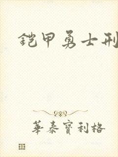 铠甲勇士刑天2封面