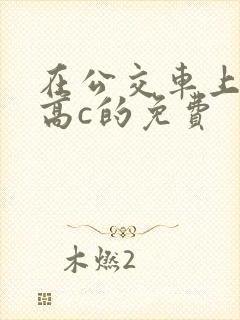 在公交车上弄到高c的免费