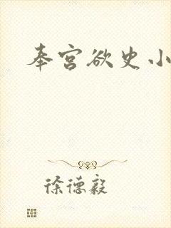 奉宫欲史小说封面