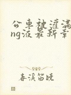 公车被灌满jing液最新章节封面