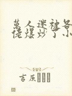 万人迷被各路大佬爆炒了小说