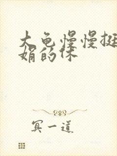 大龟慢慢挺进张娟的休