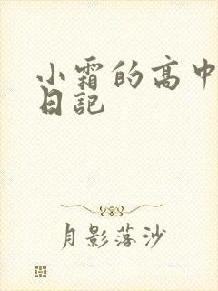 小霜的高中成长日记封面