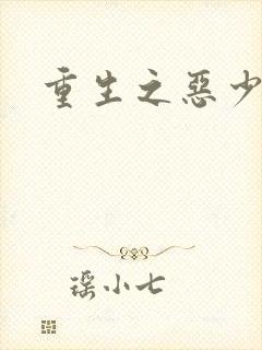 重生之恶少