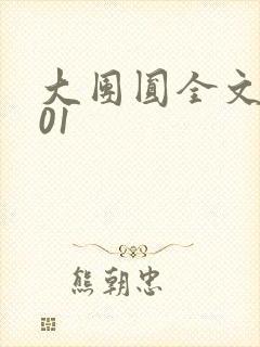 大团圆全文阅读01封面