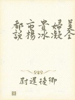 都市贵妇美腿小说杨冰凝全文阅读