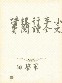 借根行事小说免费阅读全文在线阅笔趣无弹窗