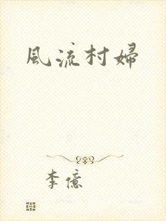 风流村妇封面
