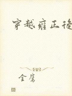 穿越雍正后宫封面