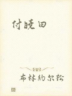 付晓田