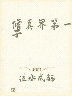 修真界第一病秧子