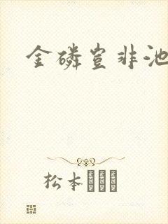 金磷岂非池中物封面