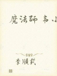 魔法师 韦小宝封面