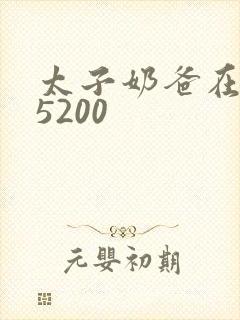 太子奶爸在花都5200