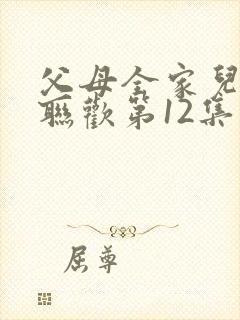 父母全家儿女大联欢第12集