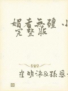 媚者无疆 小说 完整版封面