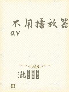 不用播放器的gav