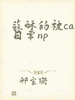 苏酥的被cao日常np