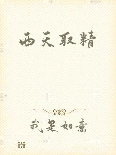 西天取精