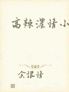 高辣浓情小说封面