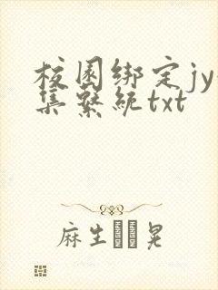 校园绑定jy收集系统txt封面