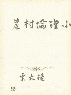 农村伦理小说封面