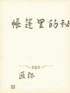 帐篷里的秘密封面