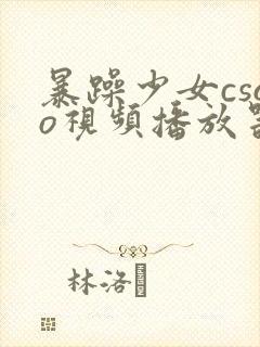 暴躁少女csgo视频播放器推荐