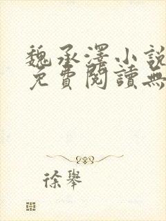 魏承泽小说全文免费阅读无弹窗笔趣