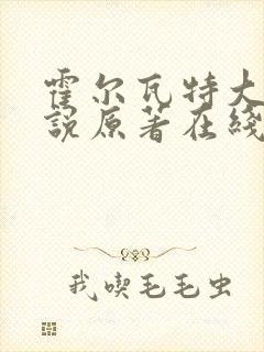 霍尔瓦特大街小说原著在线阅读