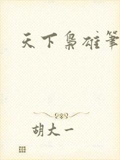 天下枭雄笔趣阁封面