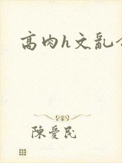 高肉h文乱合集封面