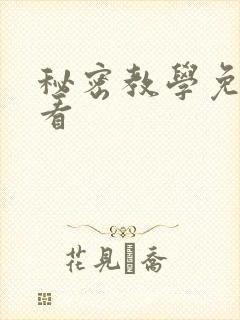 秘密教学免费观看