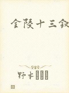 金陵十三钗原著