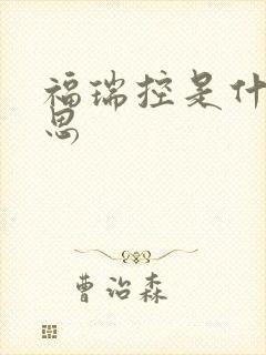 福瑞控是什么意思