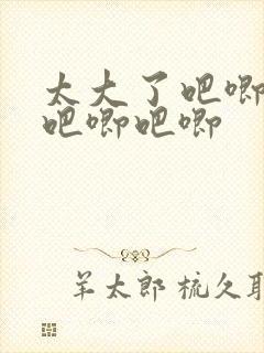 太大了吧唧吧唧吧唧吧唧