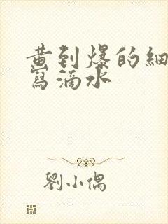 黄到爆的细节描写滴水