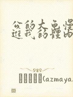 公的大龟慢慢挺进我的体内视频