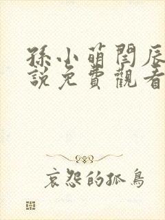 孙小萌闫辰的小说免费观看