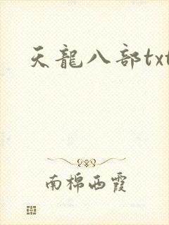 天龙八部txt