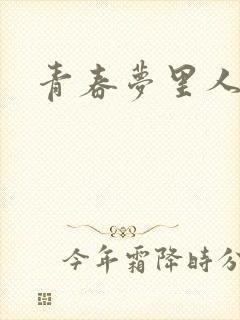 青春梦里人