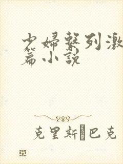 少妇系列激情短篇小说封面