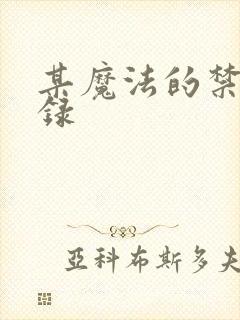 某魔法的禁书目录封面