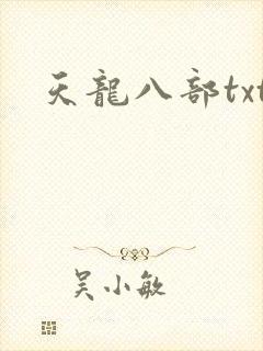 天龙八部txt