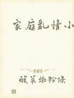 家庭乱情小说
